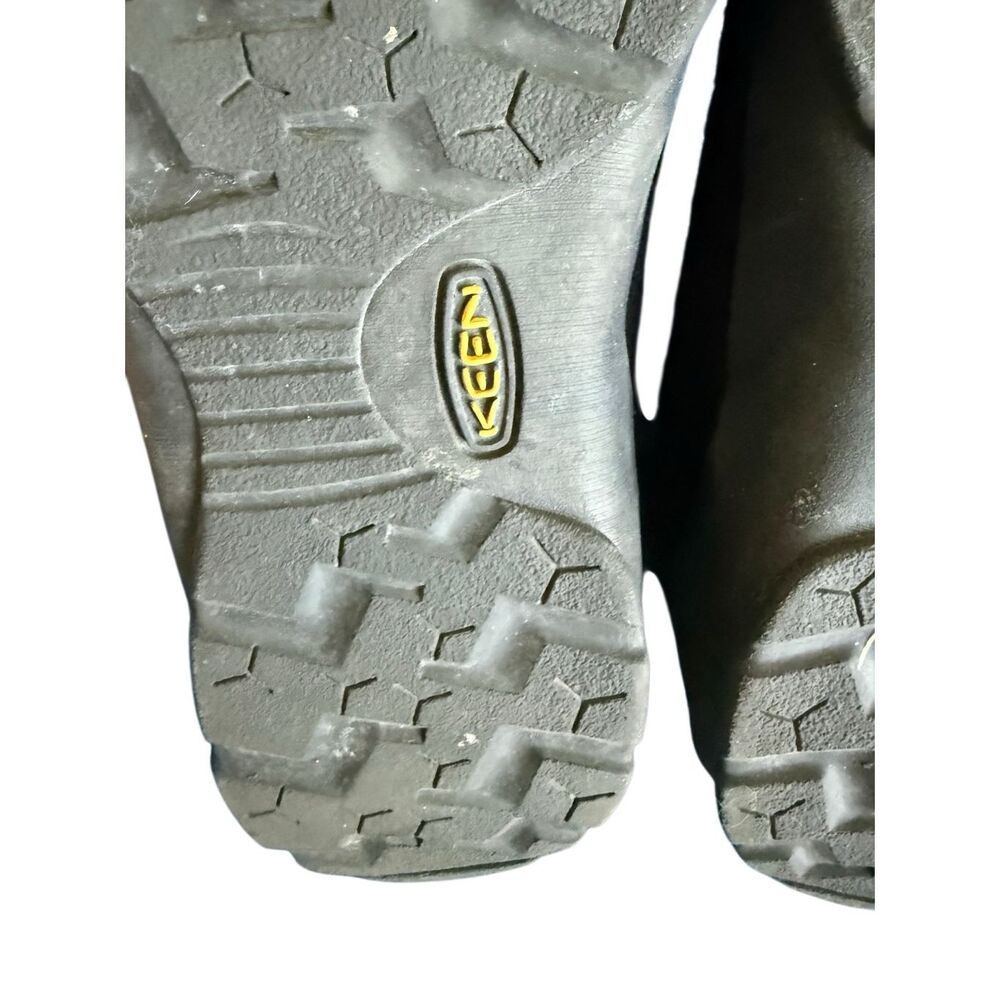 Keen Womens Black Gray Jasper Suede Lace Up Climbing Hiking Sneakers Size 8.5 - Picture 11 of 16